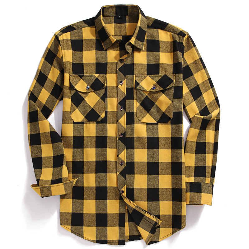 Jatuh Kemeja Kasual Lengan Pan - Flannel Shirt Lined ulasan dan harga