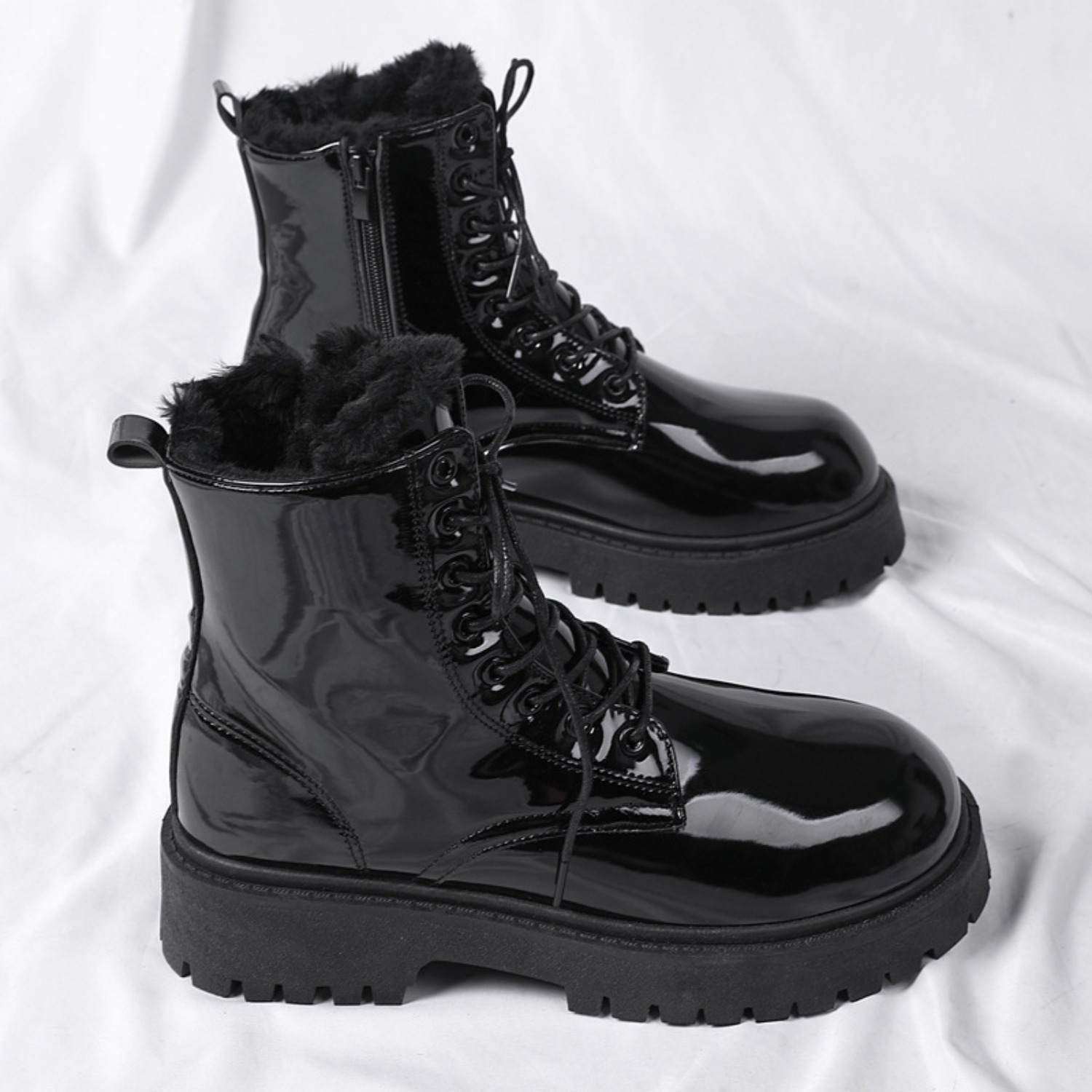 Sepatu bot pria berbulu hangat - Waterproof Winter Boot ulasan dan harga