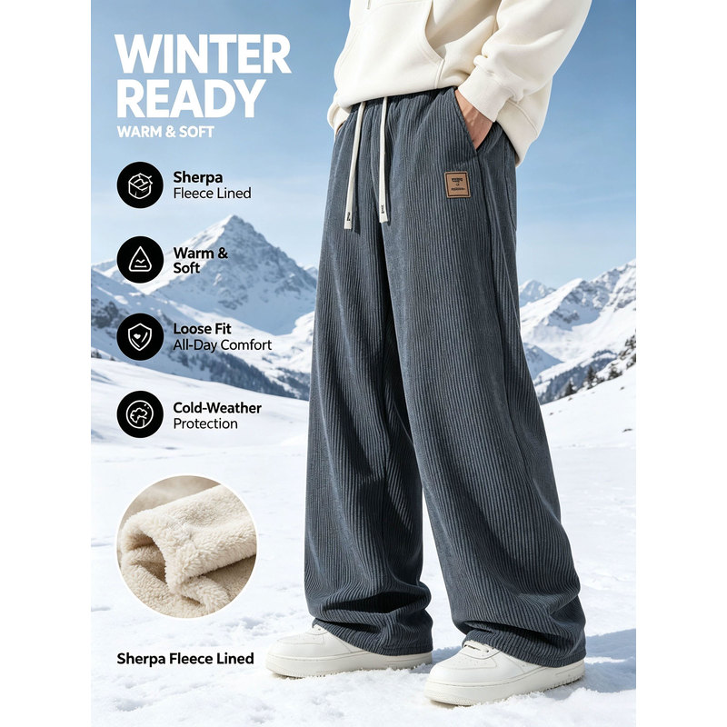 Celana Olahraga Musim Dingin P - Corduroy Pant Warm ulasan dan harga