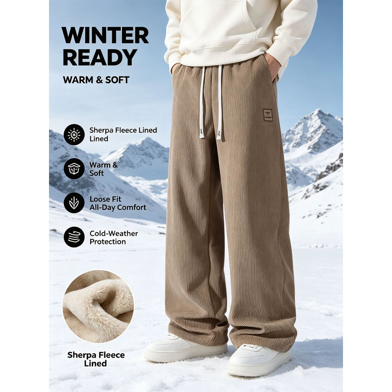 Celana Olahraga Musim Dingin P - Corduroy Pant Warm ulasan dan harga