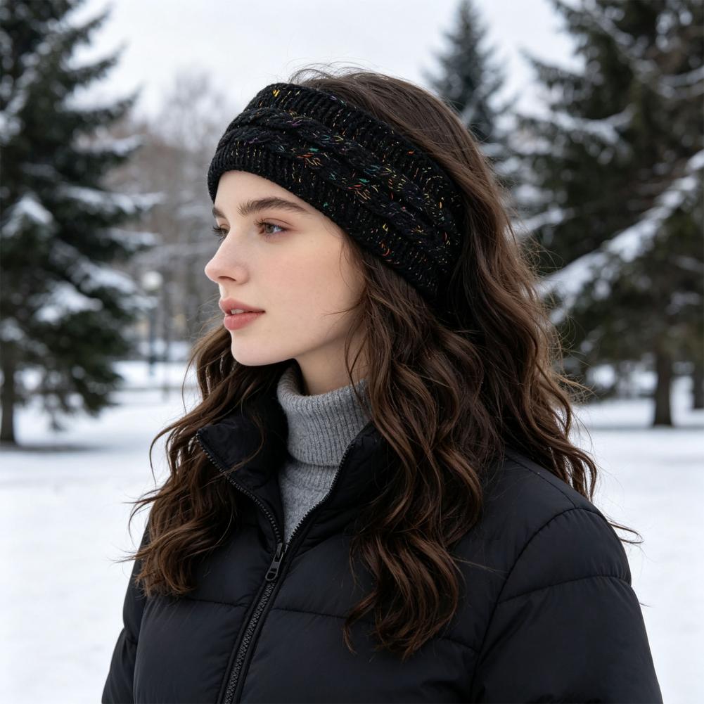 Ikat Rambut Elastis Nyaman unt - Fleece Ear Warmer Band ulasan dan harga