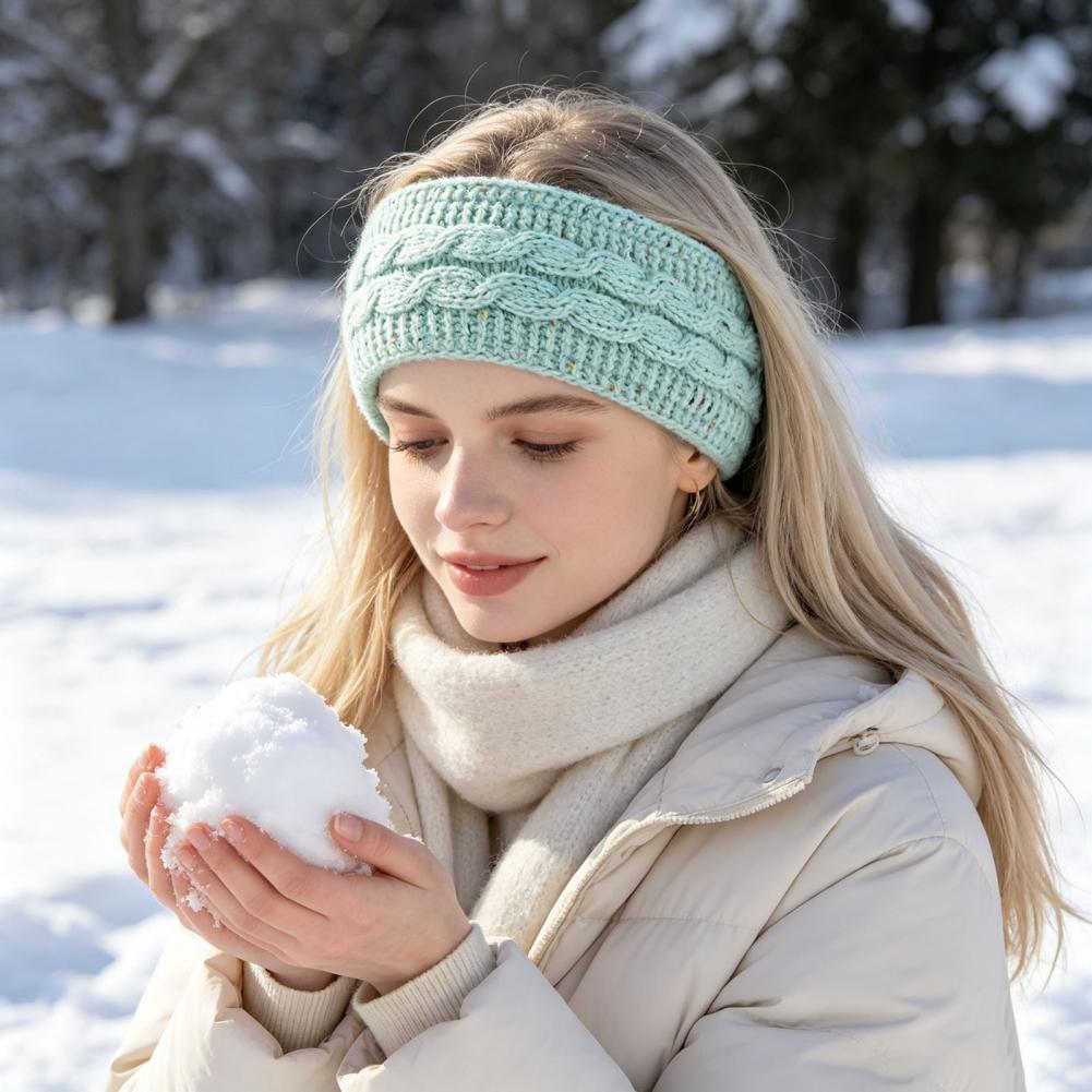 Ikat Rambut Elastis Nyaman unt - Fleece Ear Warmer Band ulasan dan harga