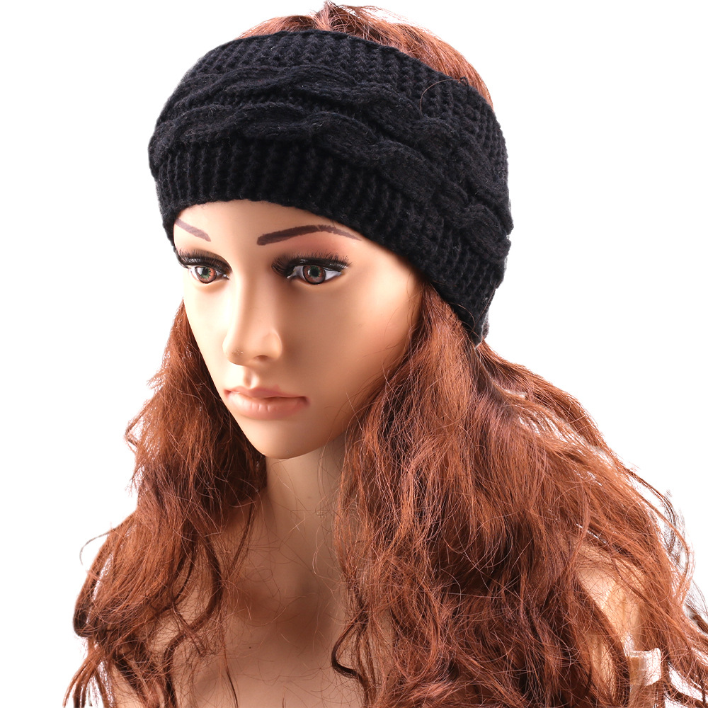 Ikat Rambut Wanita Bahan Hemp, - Fleece Ear Warmer Band ulasan dan harga