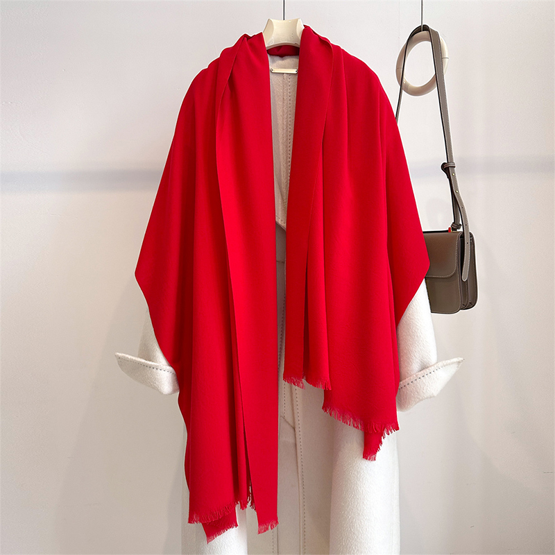 Syal Kasmir Musim Dingin Mewah - Shawl Wrap Winter ulasan dan harga